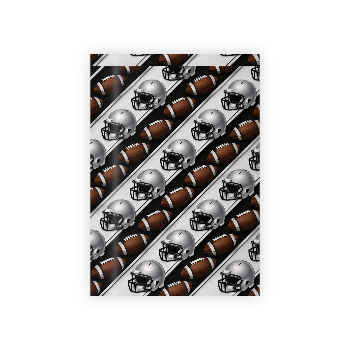 Silver & Black Gift Wrap