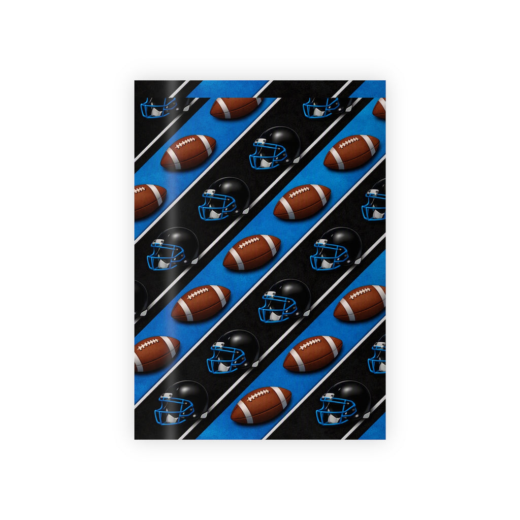Carolina Blue & Black Gift Wrap