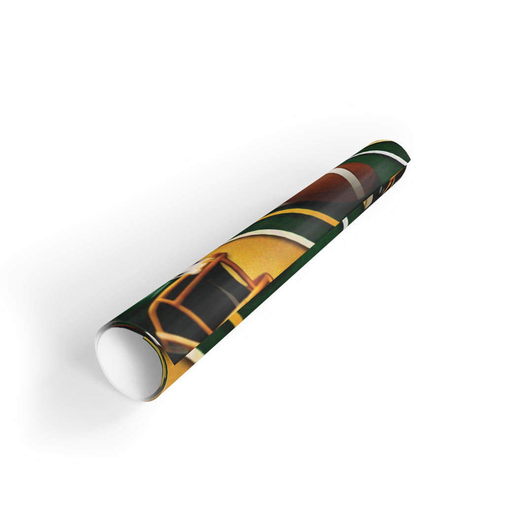 Green & Gold Gift Wrap