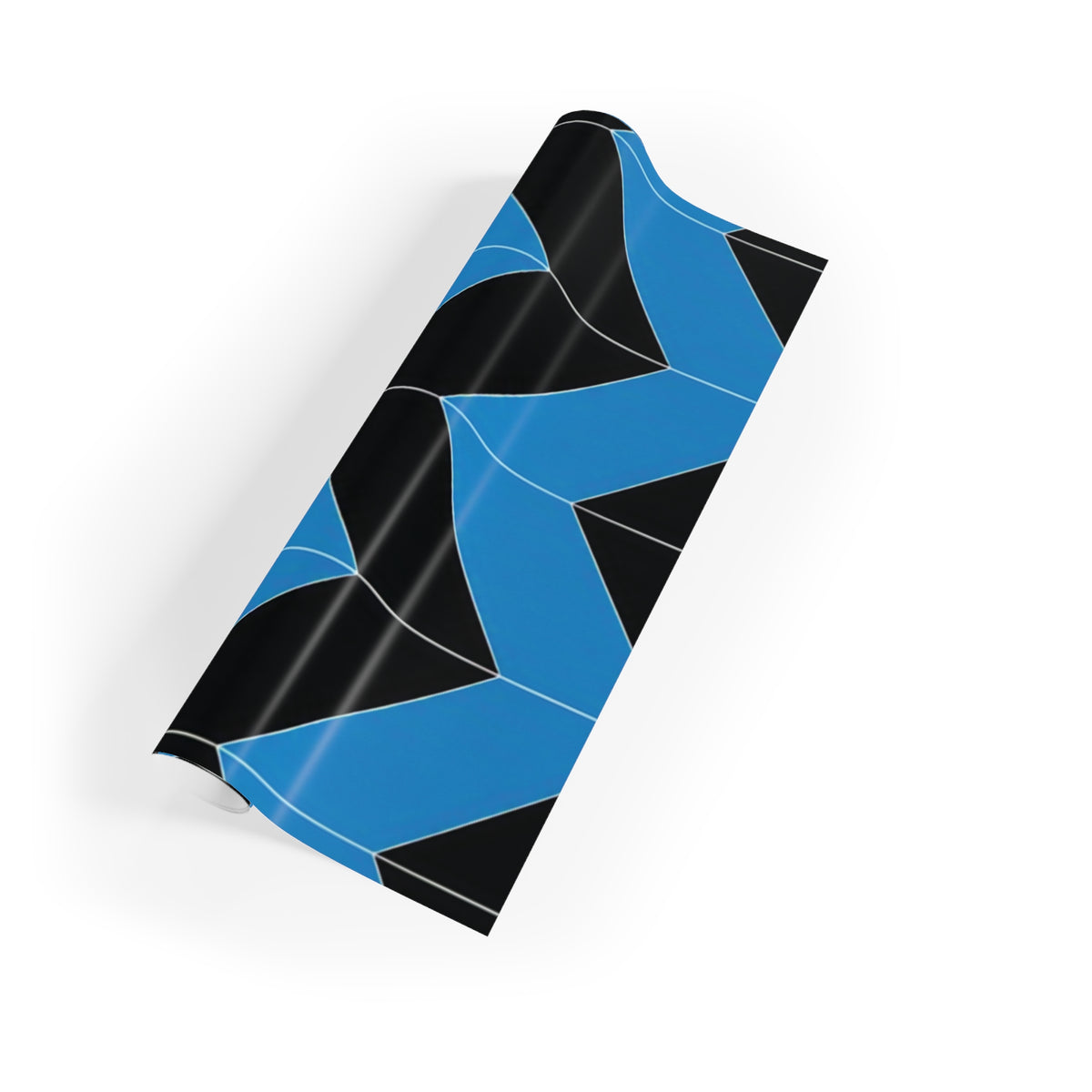 Blue & Black Gift Wrap
