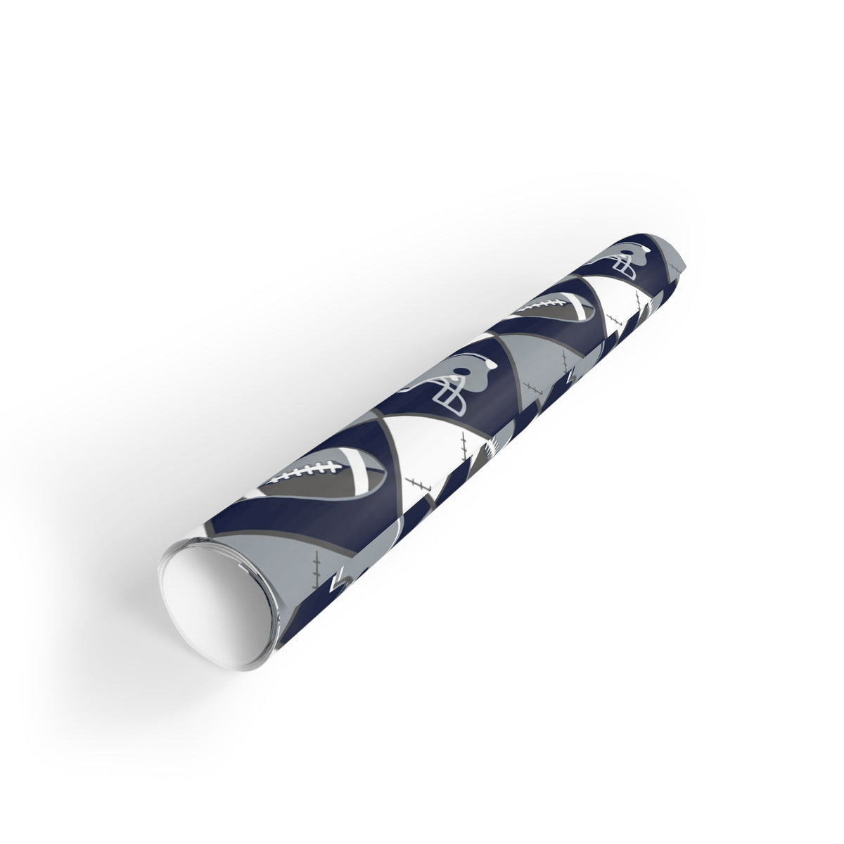 Navy, Silver & White Gift Wrap