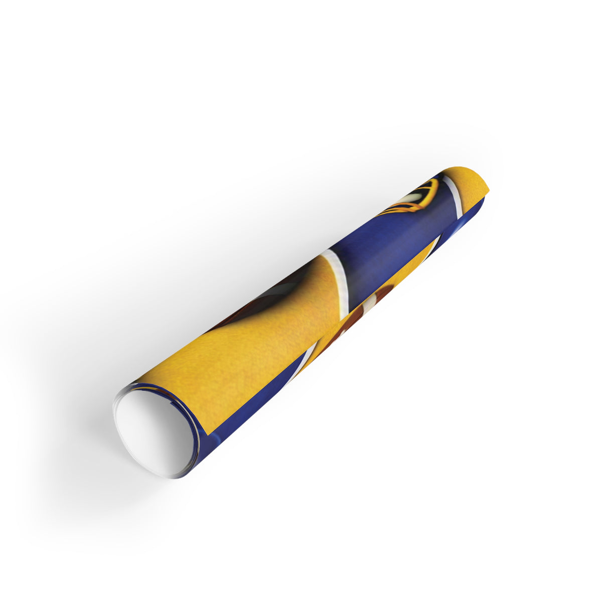 Blue & Gold Gift Wrap