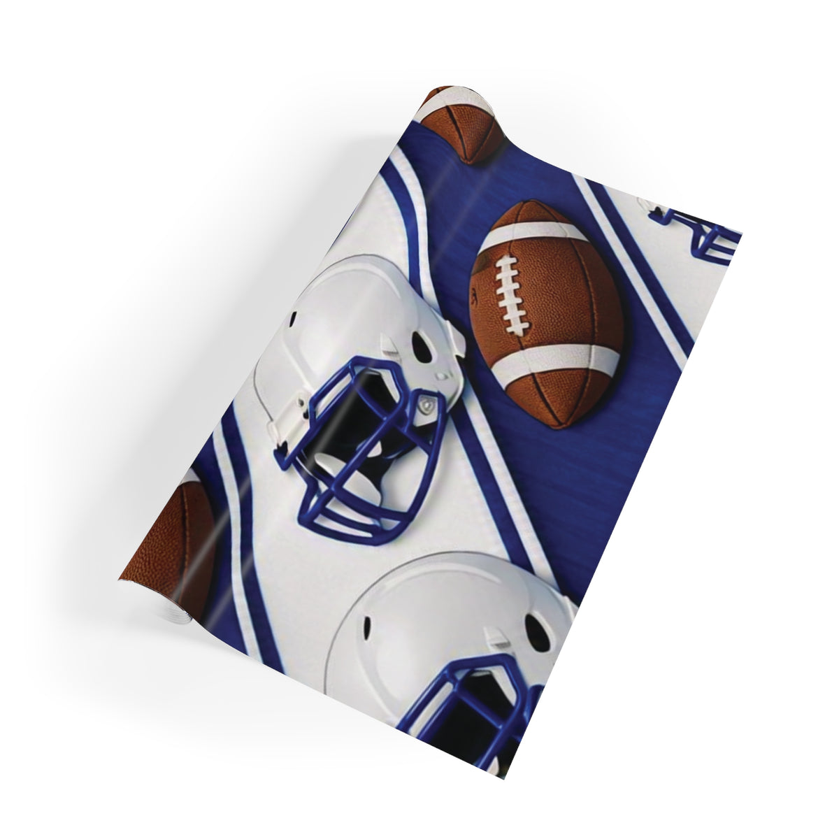 Blue & White Gift Wrap