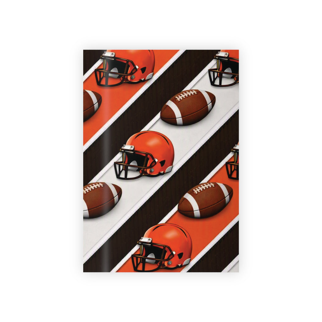 Brown & Orange Gift Wrap