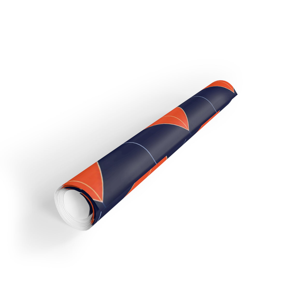 Orange & Blue Zigzag Gift Wrap