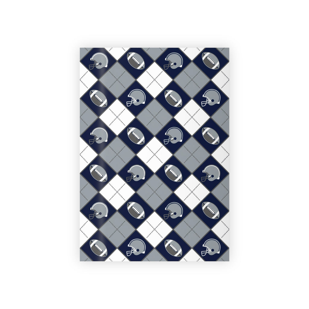 Navy, Silver & White Gift Wrap