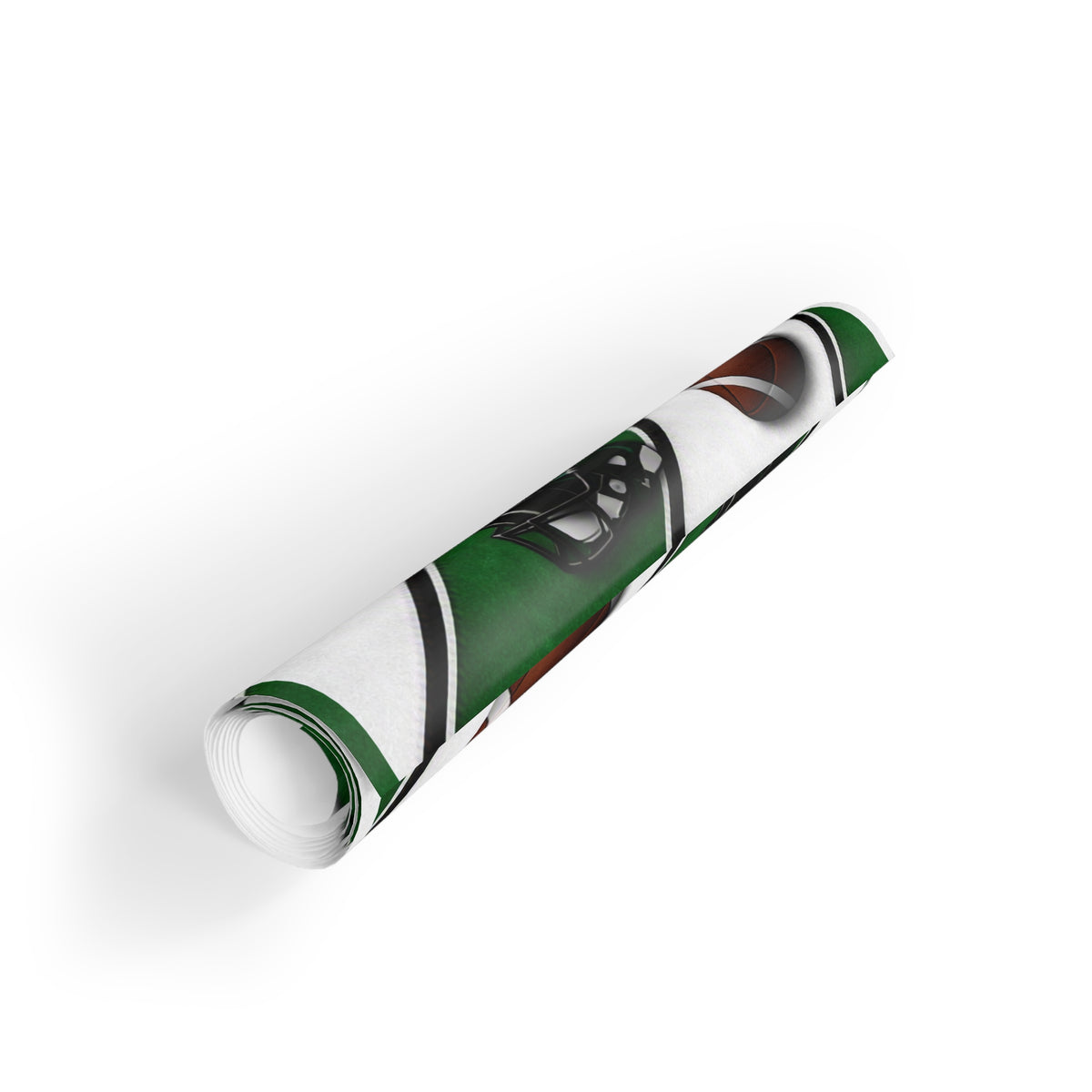 Green & White Gift Wrap